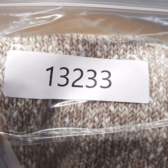 THEORY Sweater Mens XL Tan Pullover Crew 100% Cotton Chunky Knit MAUNO $325 - Picture 10 of 10